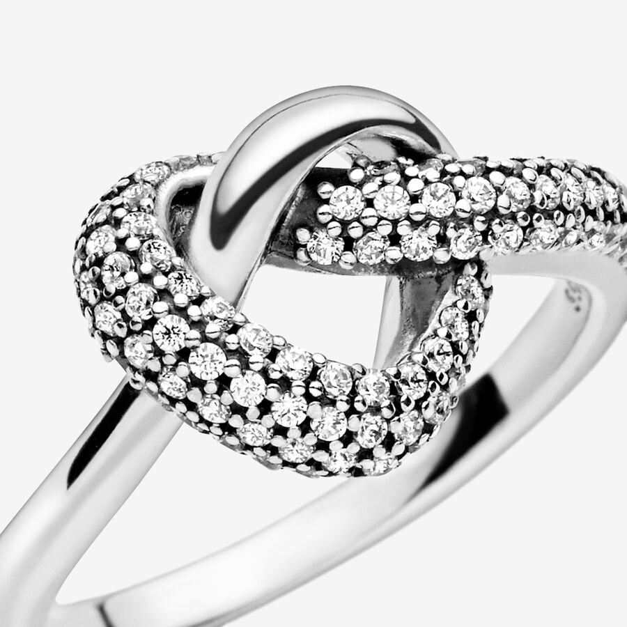 Knotted Heart Ring