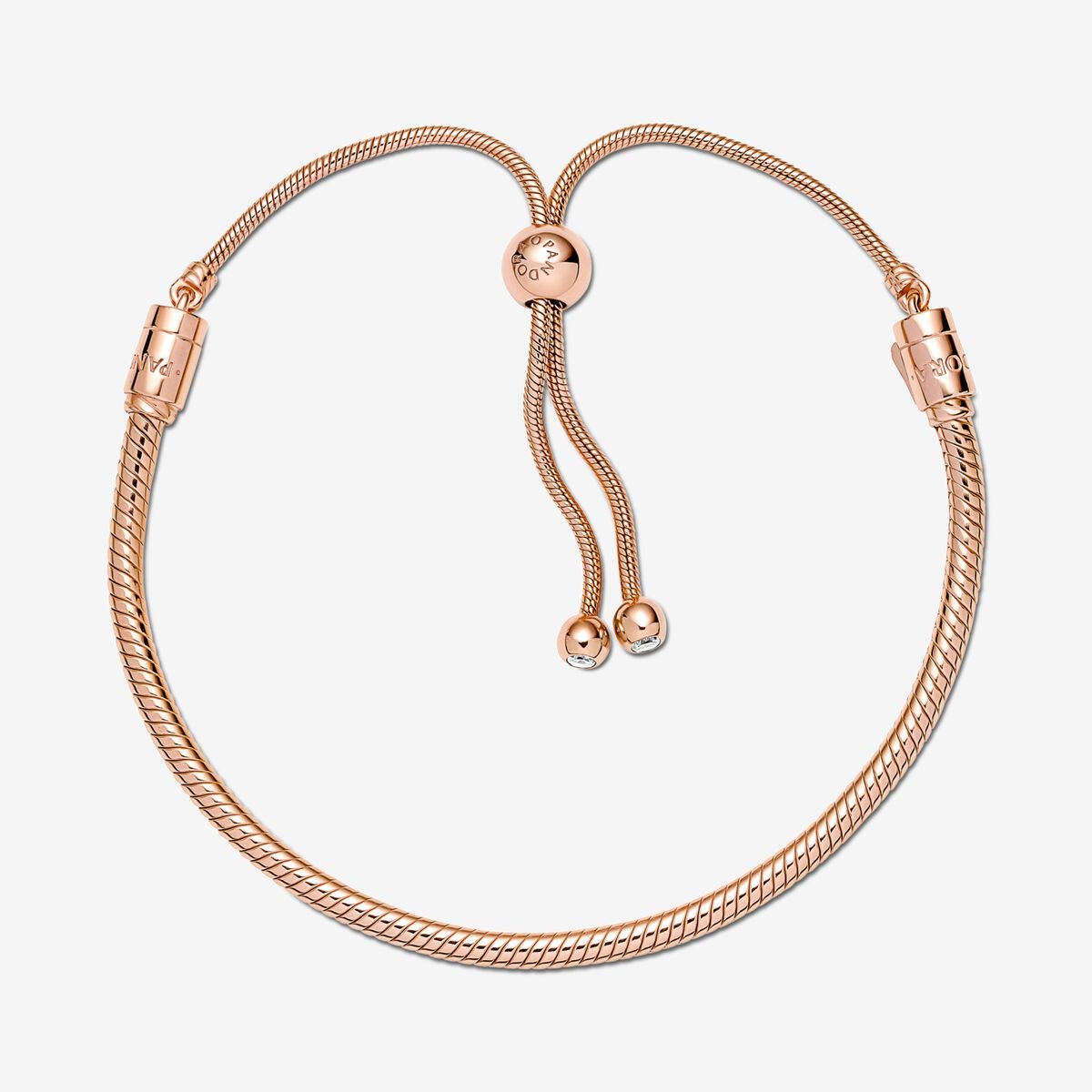 Pandora Moments Snake Chain Slider Bracelet