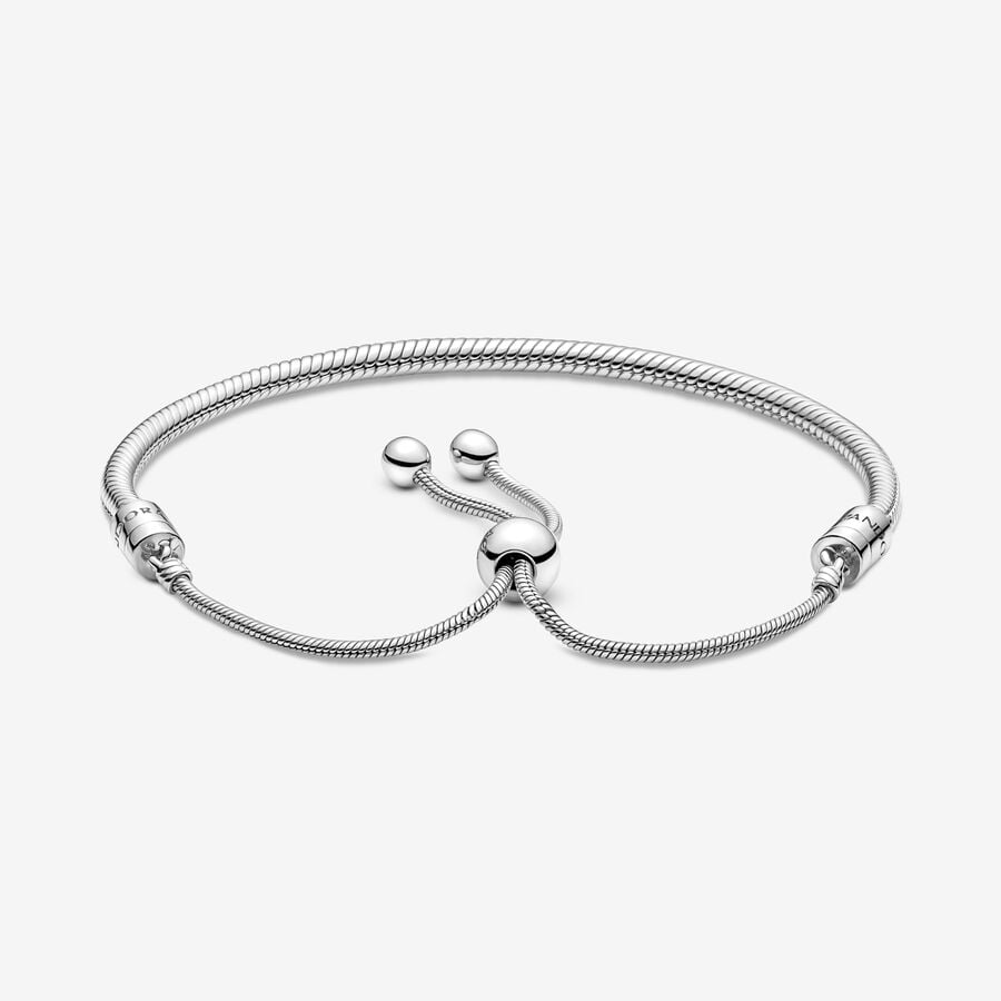 Pandora Moments Snake Chain Slider Bracelet