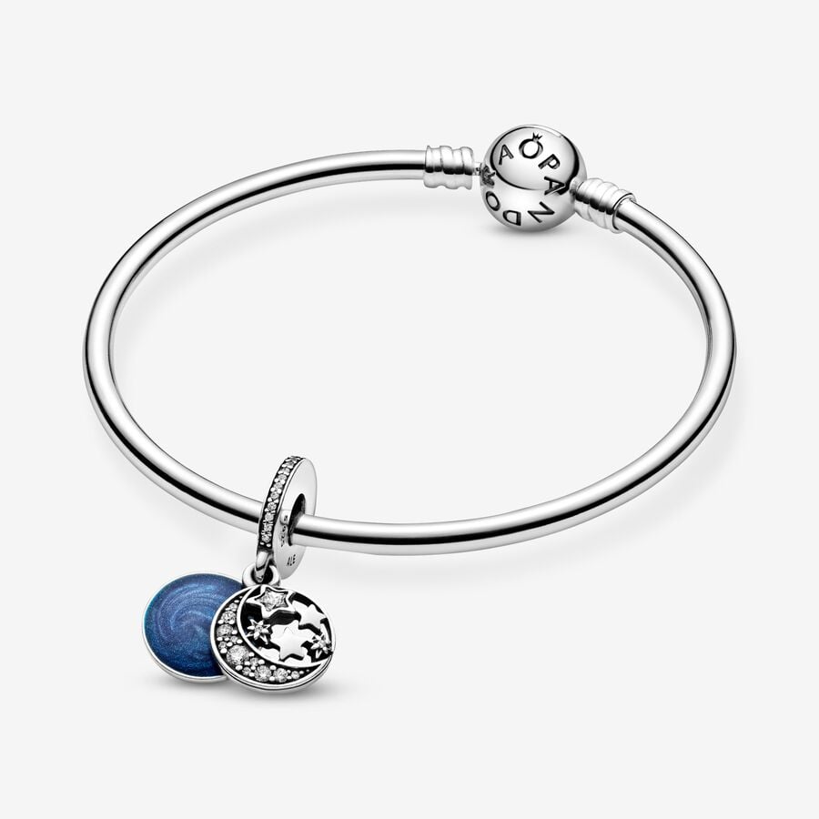 Moon & Blue Sky Dangle Charm