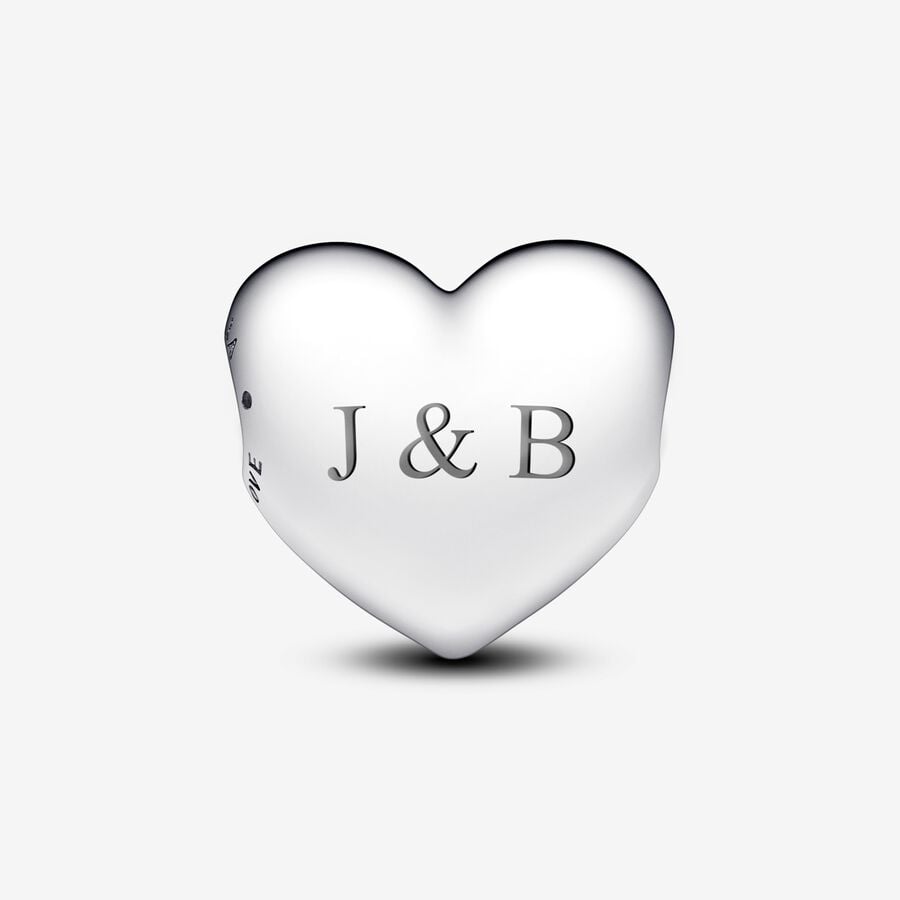 Be Love Engravable Large Heart Charm